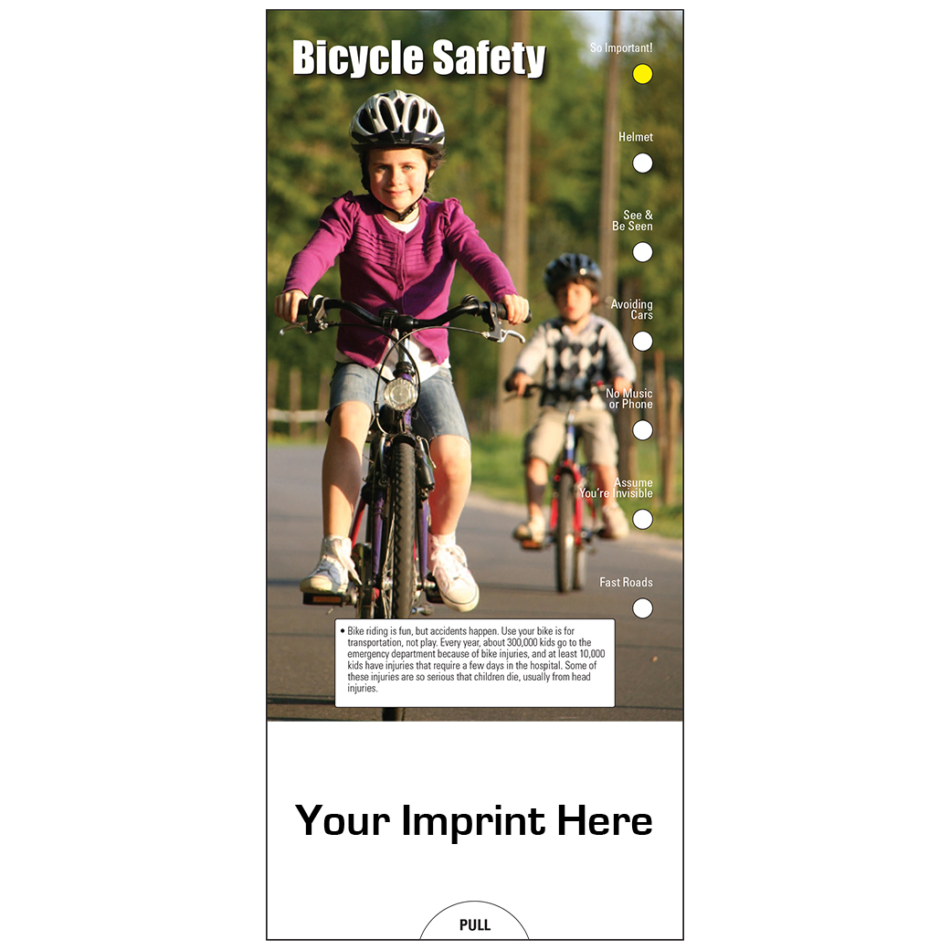 Pocket Slide Guide "Bicycle Safety" (Custom)