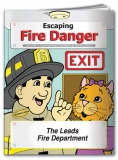 "Escaping Fire Danger" Coloring & Activity Books (Custom)