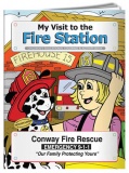 "My Visit to the Fire Station" Coloring & Activity Books (Custom)
