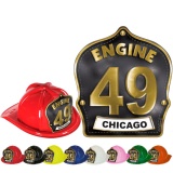 DELUXE Fire Hats - Engine Design (Custom)