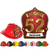 DELUXE Fire Hats - Engine Design (Custom)