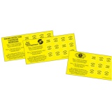 Smoke Detector Calendar Reminder Stickers (Custom)