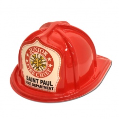 DELUXE Fire Hats - Junior Fire Chief (Custom)