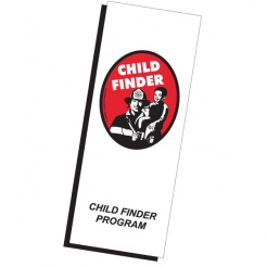 Child Finder Sticker Placement Brochures (Stock)