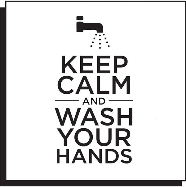Keep Calm And Wash Your Hands Temporary Tattoo (Stock) - Temporary Tattoos  - Stephens Publishing